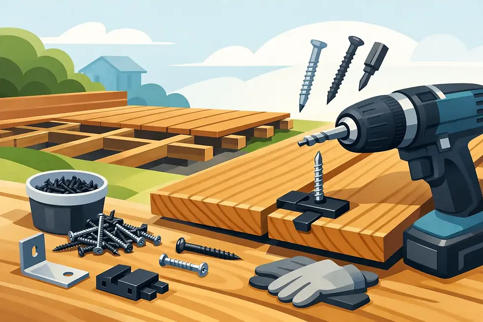 A Practical Guide to Decking Fixings