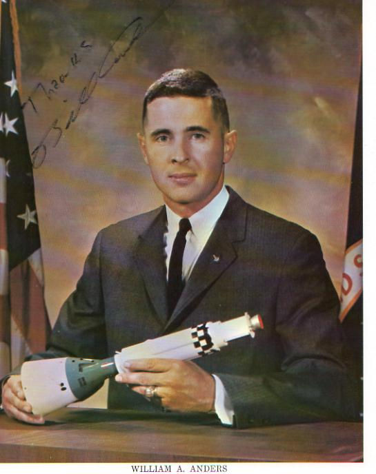 APOLLO 8 William Anders, Lunar Module Pilot
