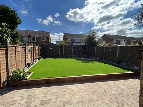 Artificial Grass Installation - Leighton Buzzard - A & N Landscaping - Artificial Grass