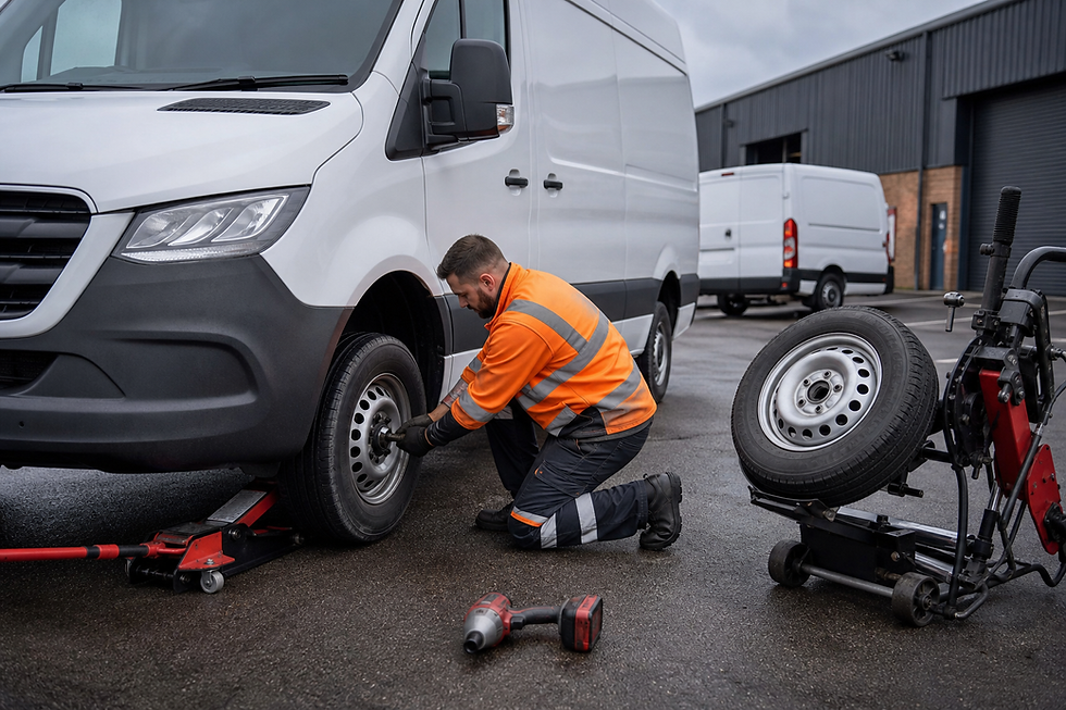 Fleet Tyre Services in Staffordshire: How Mobile Support Helps Reduce Vehicle Downtime