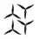 Thumbnail: 10Pairs 20PCS Gemfan JB Hurricane 51477 5.1X4.77X3 3-Blade PC Propeller for RC