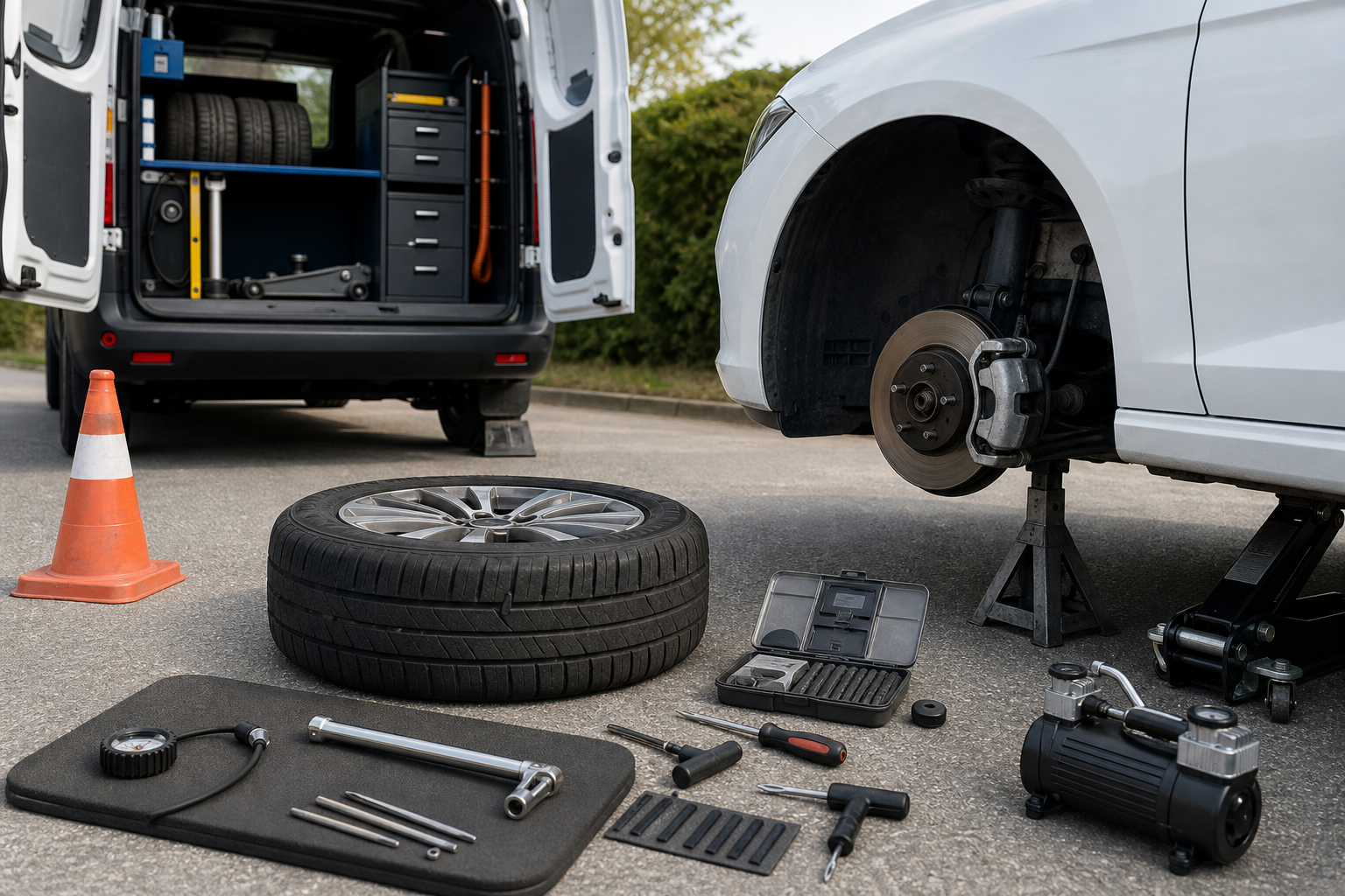 Puncture repairs