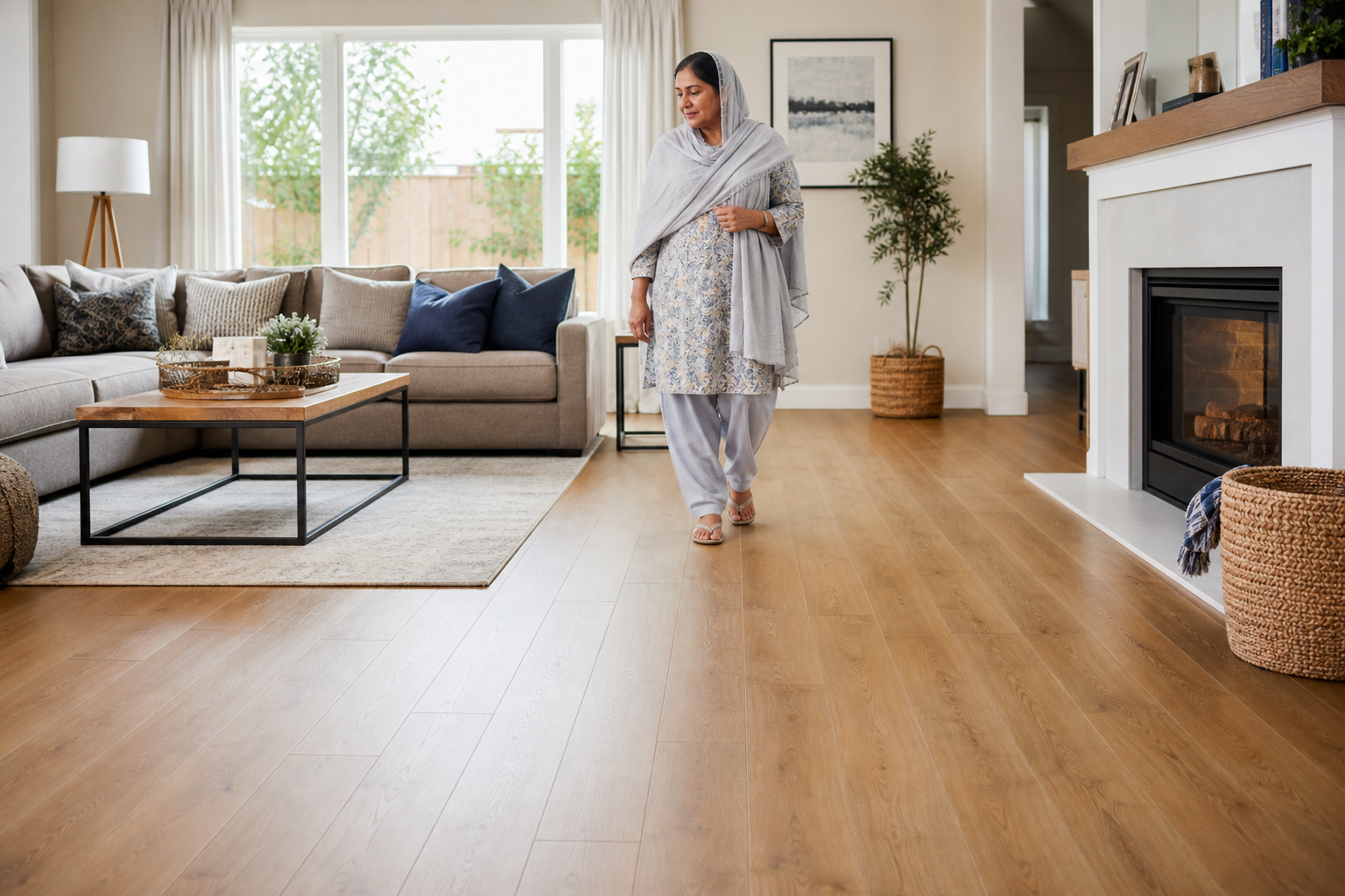 Laminate flooring fitted for busy Leigh homes