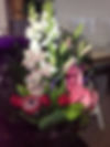 7. PERFECT LOVE White Cymbidium, Gladioli