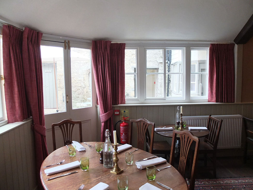 Talbot Inn curtains 2