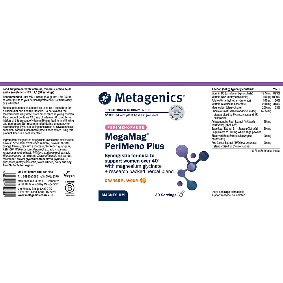 Thumbnail: MegaMag PeriMeno Plus (30 Servings)