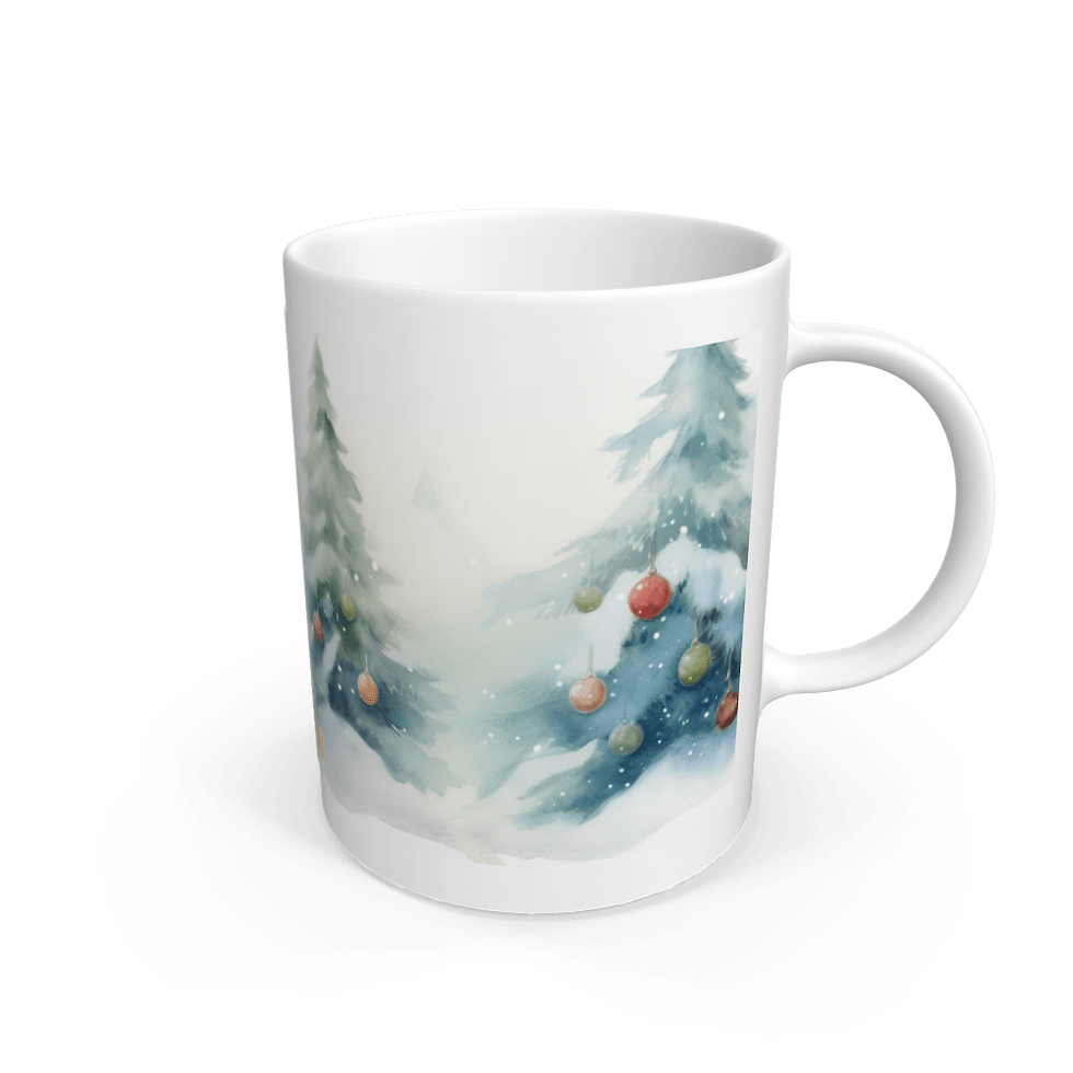 Teddy Bear Christmas Mug Variant 1