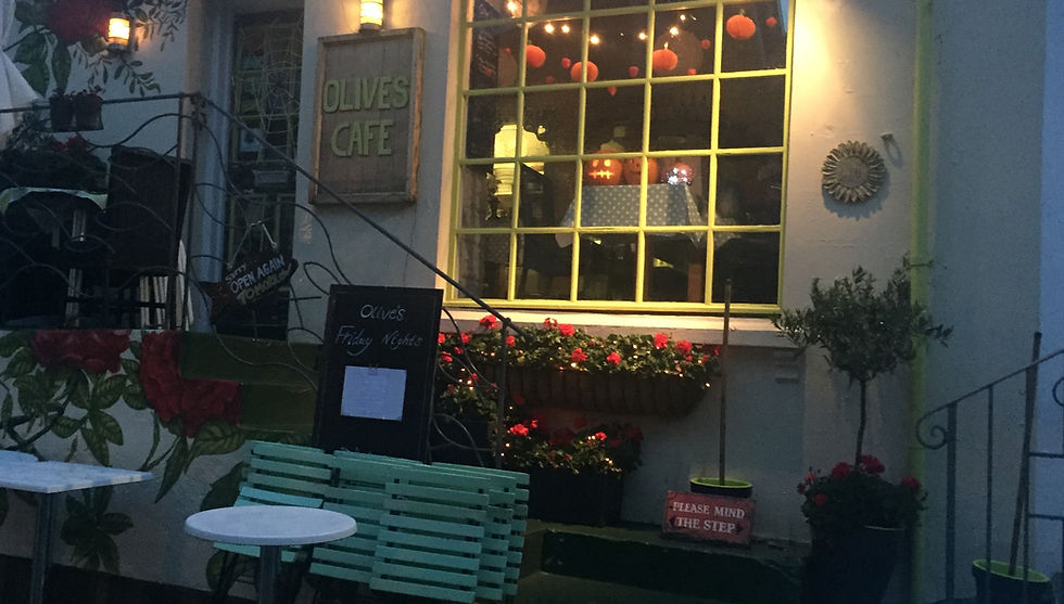 Olive's Café, St Ives, Cornwall