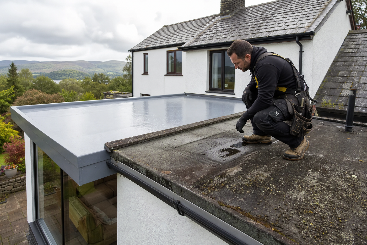 Flat Roof Repair South Cumbria: Should You Repair or Replace?