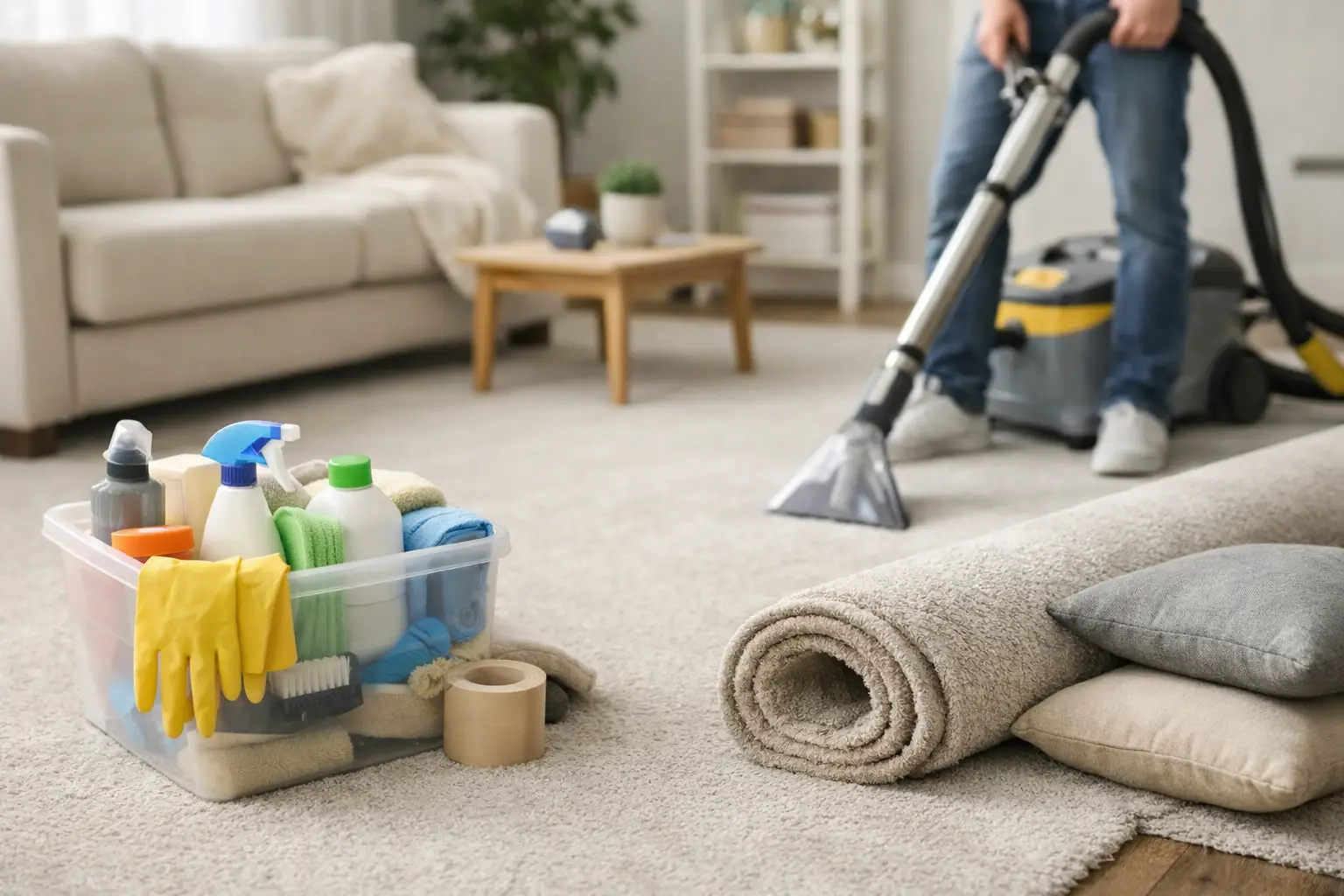 How to Prepare for Carpet Cleaning at Home