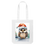 Thumbnail: Owl Christmas Double Sided Tote Bag
