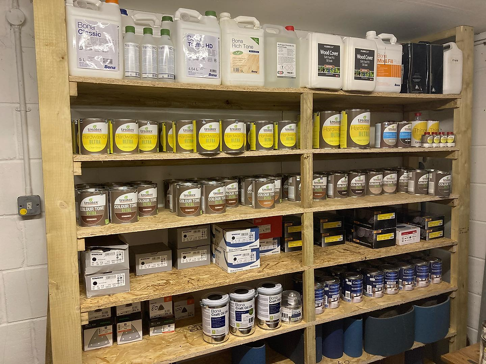 Ipswich Floor Sanding Materials