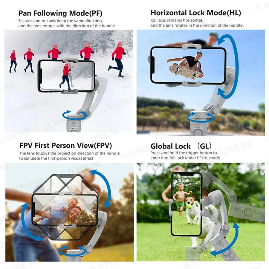 Thumbnail: Handheld Selfie Stick Stabiliser With Tripod