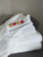 Bathrobes, quality fluffy towels and complementary chocolates