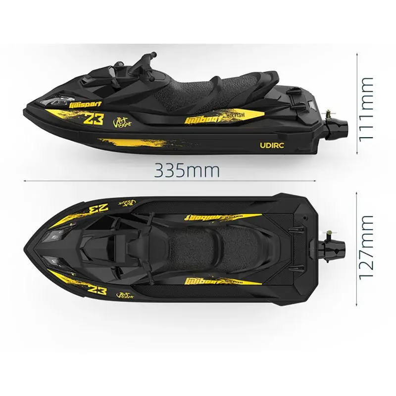 Thumbnail: UDI023 RC Speedboat 2.4G Jet Spray RC Boat Remote Control Ship Water