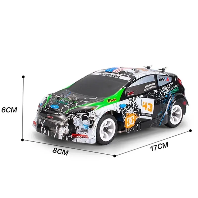 Thumbnail: Wltoys K989 K969 284131 Upgrade LCD Version 4WD 1/28 RC High Speed R