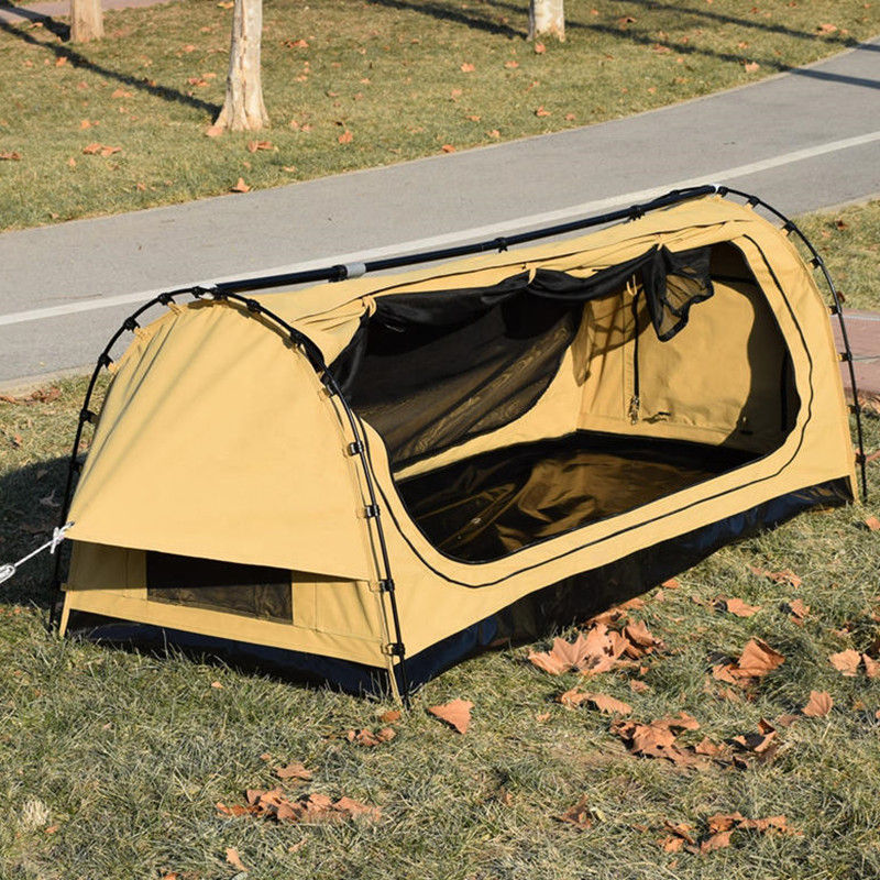 Thumbnail: Hot Sale Waterproof 2 Person Camping Swag Tent Bivy Tent With Rainfly, Poles