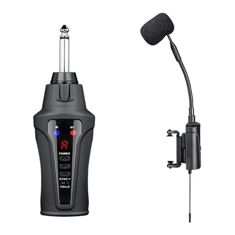 Thumbnail: Violin Microphone Wireless Pickup Radio System Condenser for Violin String