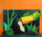 Tucan Relief Artwork