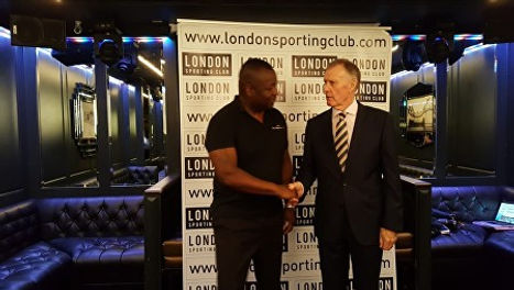 Lawrence and Sir Geoff Hurst