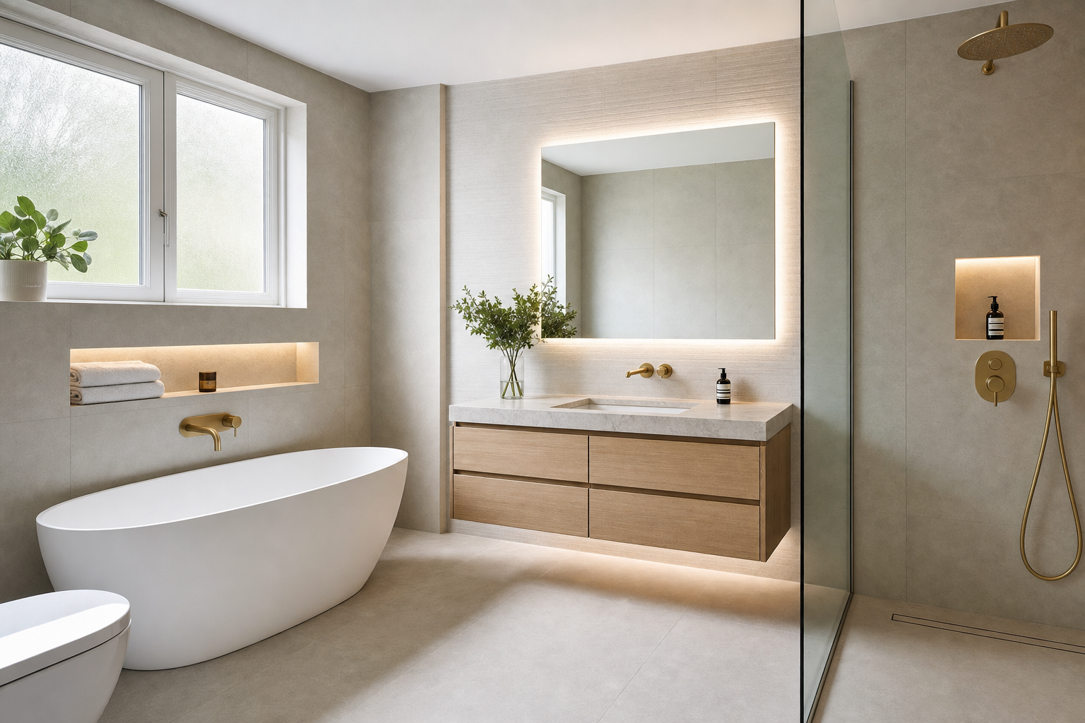 High-end bathroom fitting