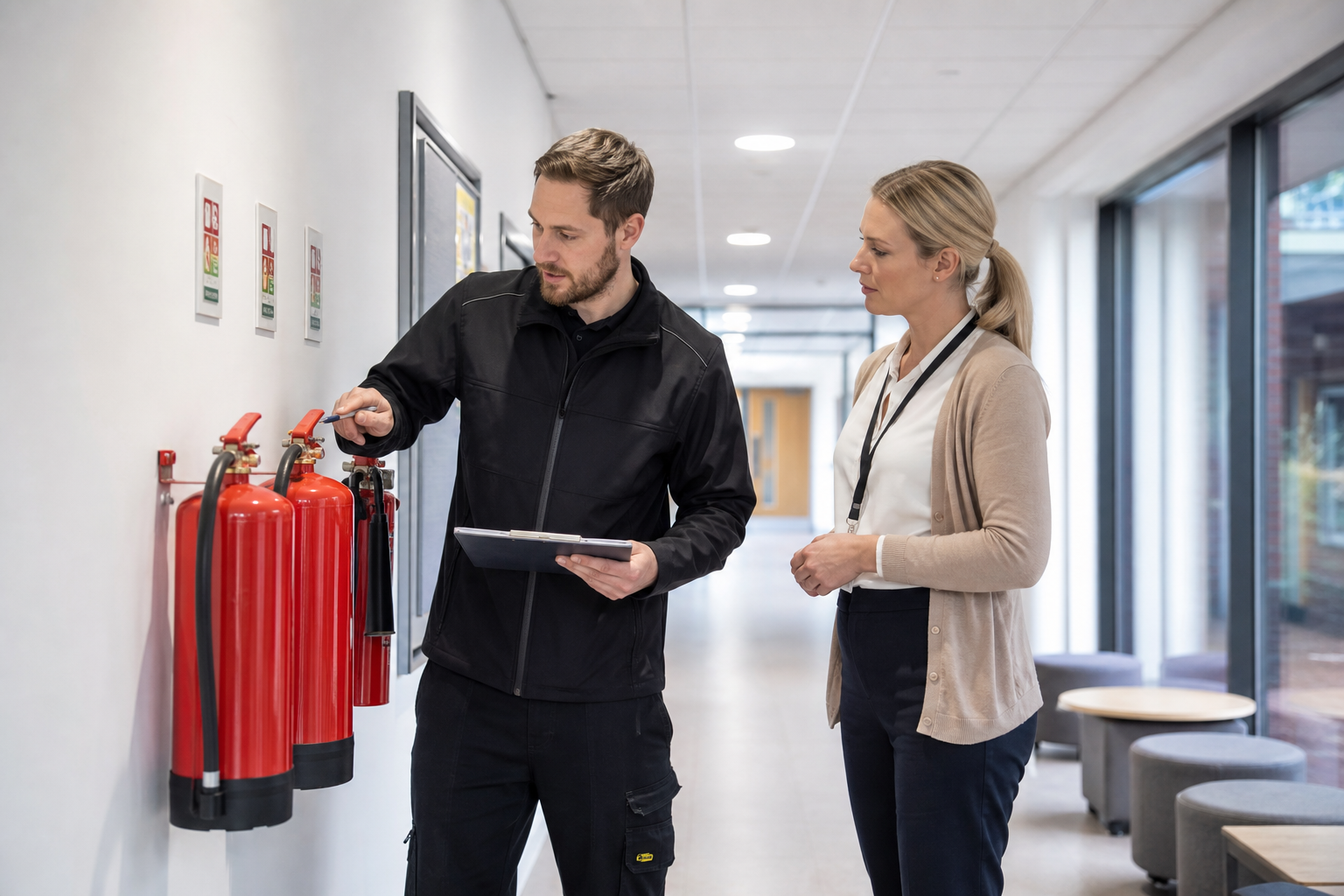 Fire extinguisher inspections