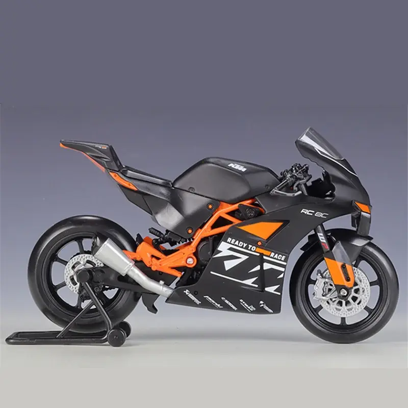 Thumbnail: Welly 1:12 KTM RC 8C Alloy Road Racing Motorcycle Model Diecast Metal Street