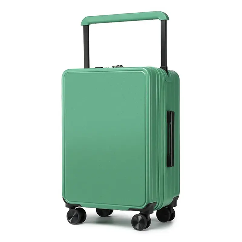 Thumbnail: Wholesale PC Luggage Wide Trolley Luggage ABS Wide Handle Luggage