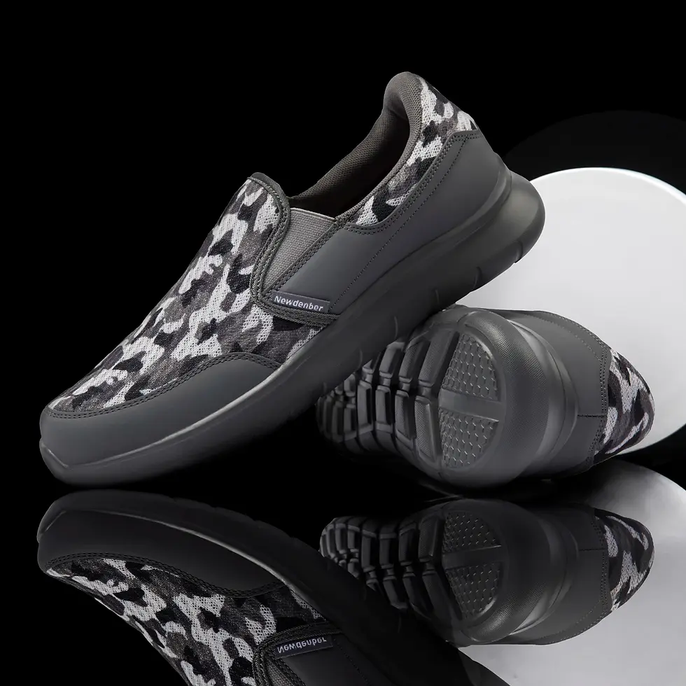 Thumbnail: Quality Shoes Men Lightweight Camouflage Men's Casual Sneakers Breathable