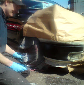OSF bumper in repair stage.jpg