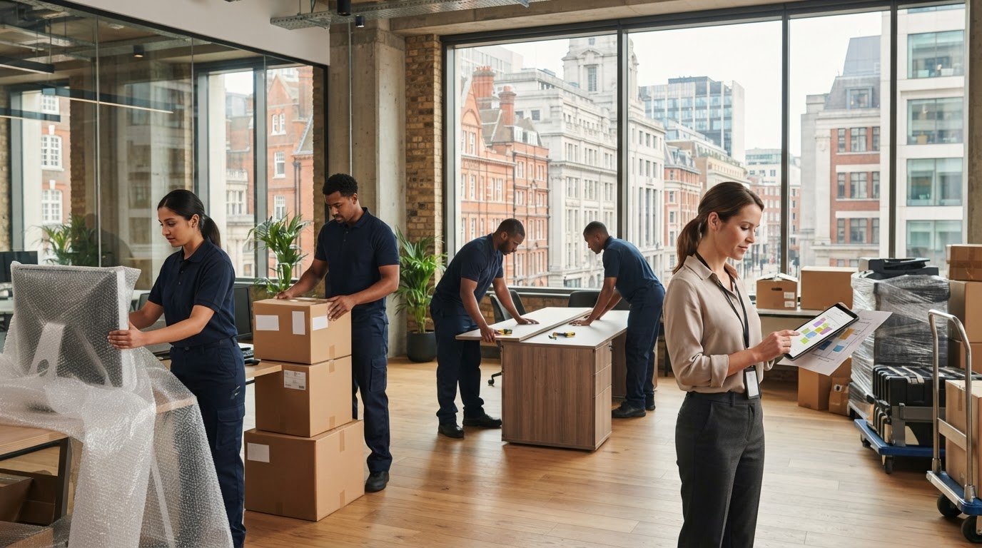 Commercial Movers in Holborn: Prices and Packing Services