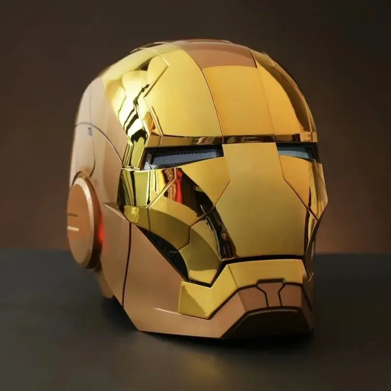Thumbnail: VARIED Premium Iron Man Electric Helmet - Motorised Faceplate & LED Eyes