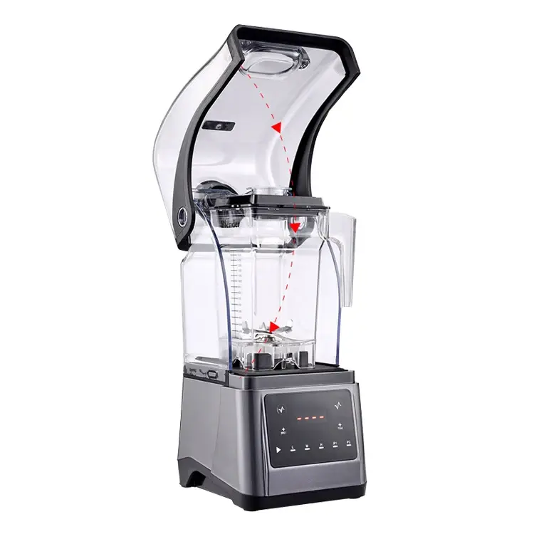 Thumbnail: Commercial 1600W Heavy Duty  Smoothie Maker Blender Juice Blender
