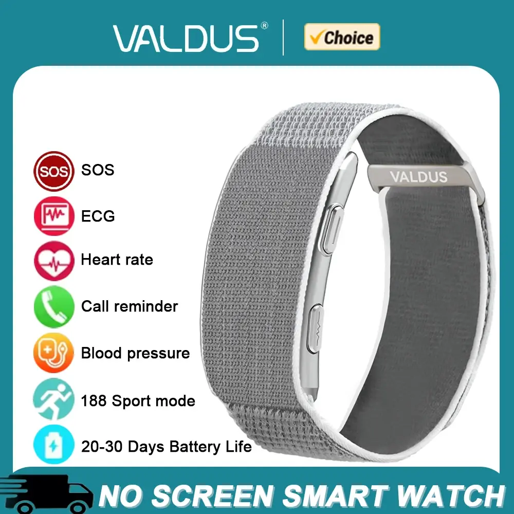 VALDUS VITRO ECG Smart Bracelet Heart Rate Blood Pressure Waterproof