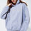 Thumbnail: Grey Color Hoodie With Embroidered With Cést La Vie Text
