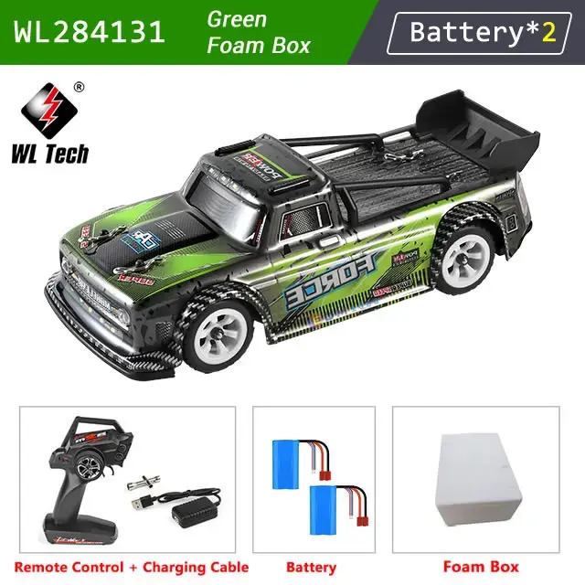 Thumbnail: WLtoys 284131 1:28 4WD 2.4G Mini RC Racing Car High Speed Off-Road Remote