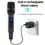Thumbnail: UHF Wireless Handheld Dynamic Karaoke Microphone Bluetooth Receiver