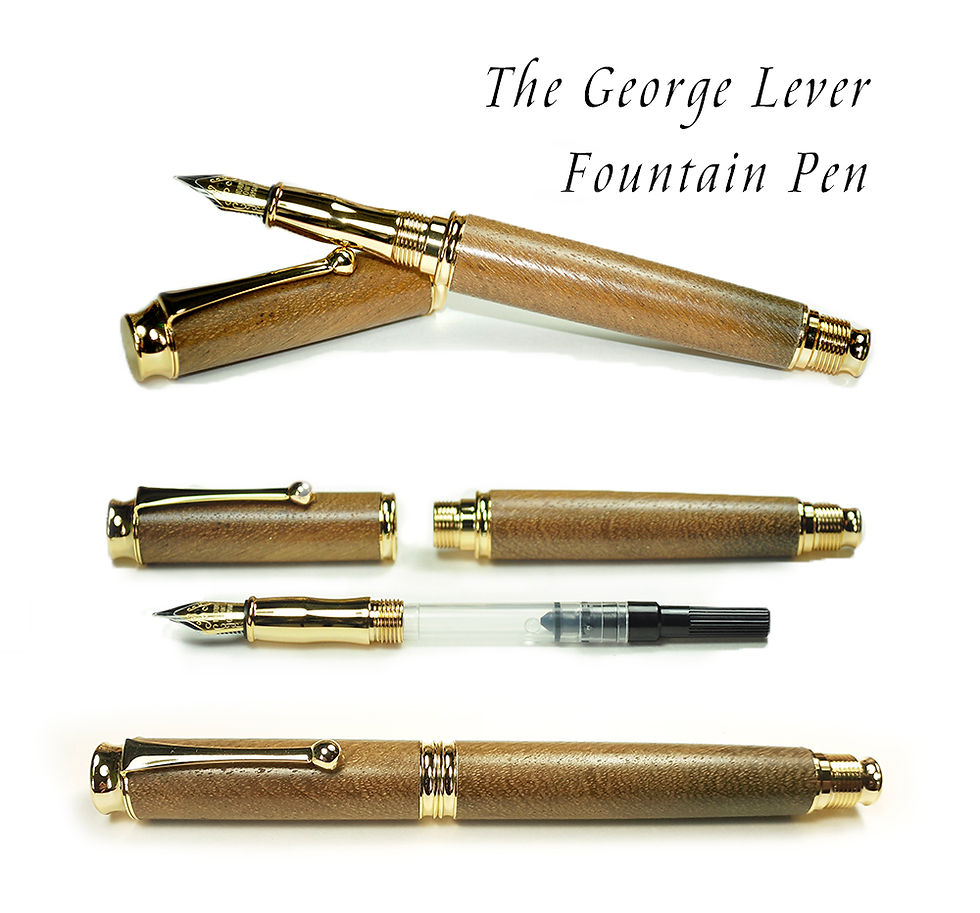 The George Lever Fountain Pen - From the Rhondda Tunnel Pen Collection