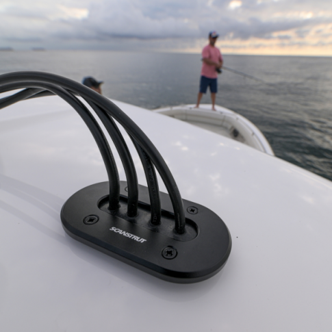 Thumbnail: Scanstrut DS-LP-MULTI-BLK Low Profile Black Cable Seal for Multiple Cables up to