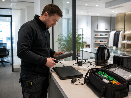 PAT Testing in Cwmbran for Offices, Shops and Landlords: What Should Be Checked?
