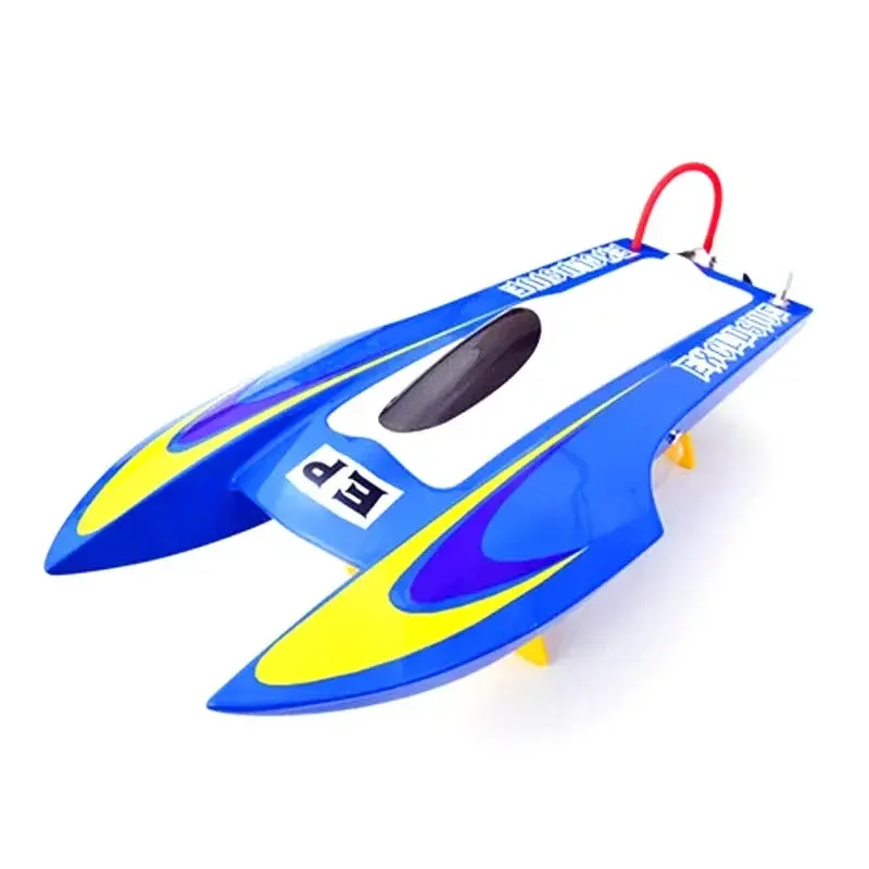 Thumbnail: Remote Control Cat Boat Fiberglass Hull DIY RC Boat Model Toy Gift Paint