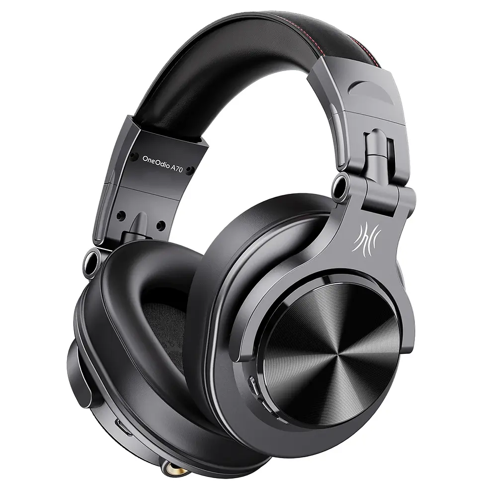 Thumbnail: Oneodio Fusion A70 Bluetooth 5.2 Headphones Hi-Res Audio Over Ear Wireless