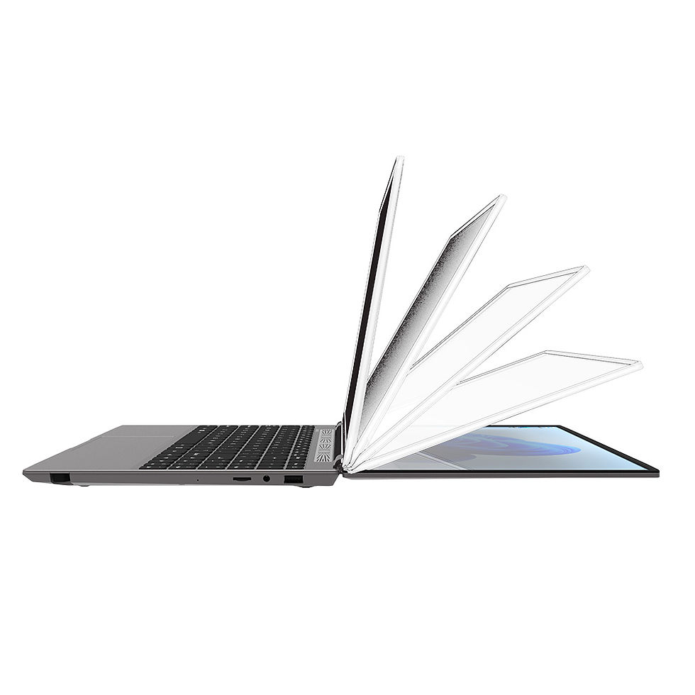 Thumbnail: 15.6 Inch Notebook Laptop PC 180 Degree Foldable 16G RAM 512G ROM Notebook