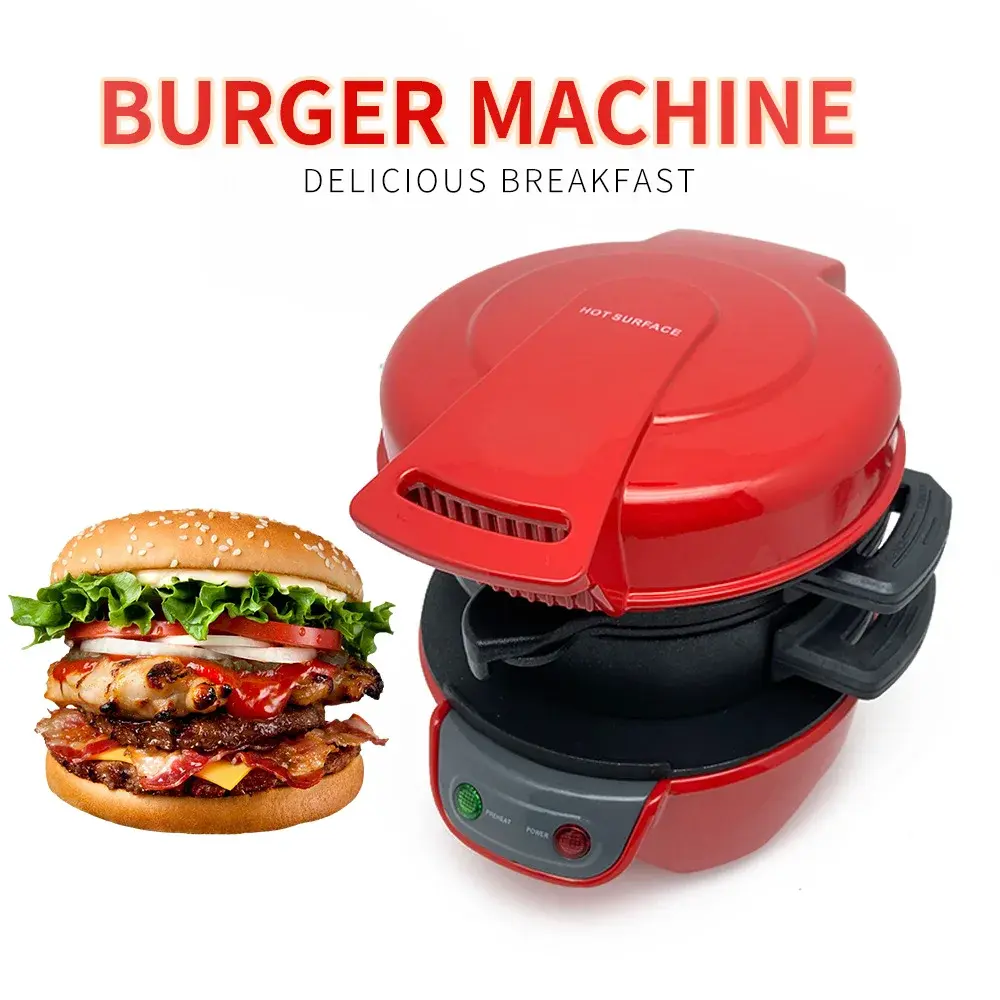 Household Breakfast Machine Hamburg Sandwich Maker With Egg Cooker Ring Machine