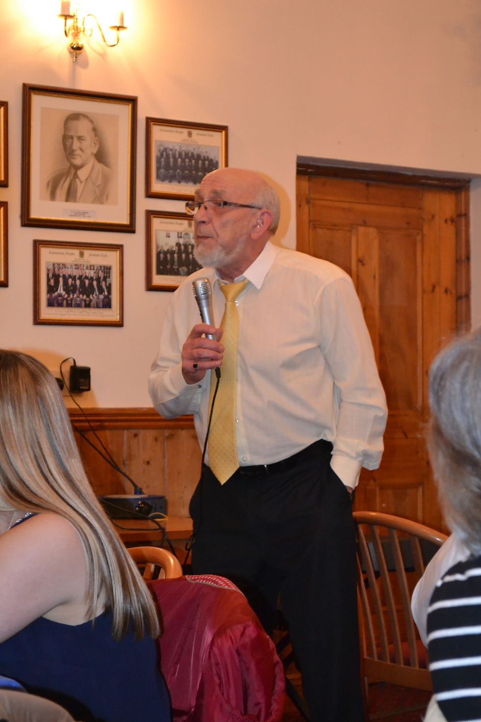 Wyn at the mic 18-1-2014