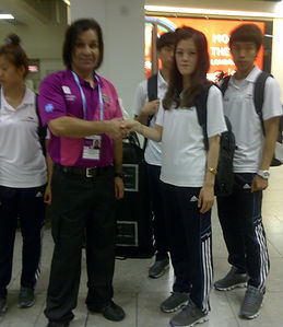 Mr M meets the Korean Taekwon-Do Olympic team in 2012