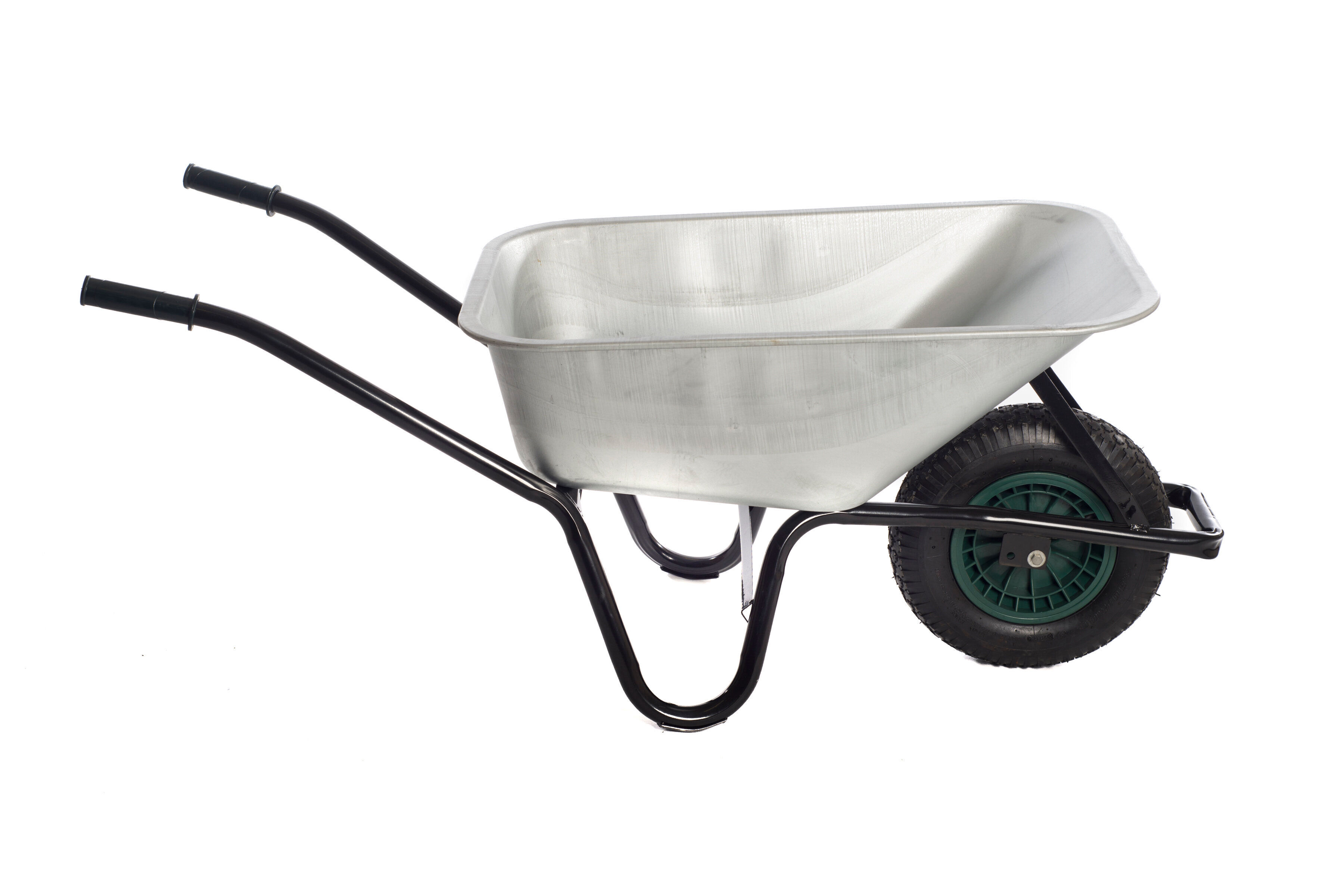 WHEELBARROW 90L GALVANISED TUB