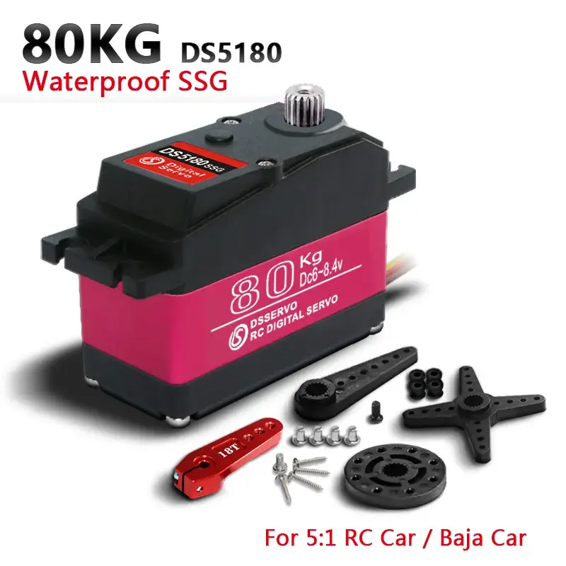 Thumbnail: 1X Baja 5B Servo 1/5 60Kg 80Kg 150Kg High Torque Digital Servo for Redcat HPI