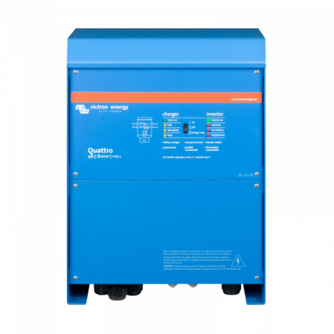 Victron Quattro 8000VA 48V inverter with 110A charger 48/8000/110-100/100 230V V