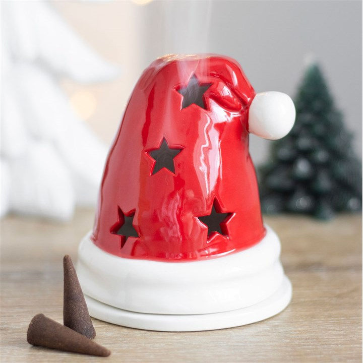 Thumbnail: Santa Hat Incense Cone Burner and Tealight Holder